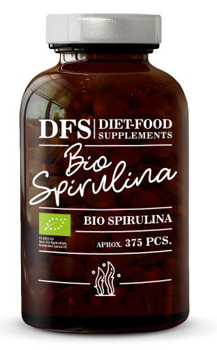 SPIRULINA BIO 375 TABLETEK 150 g (400 mg) - DIET-FOOD #1