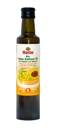 OLEJ DLA NIEMOWLĄT OD 5 MIESIĄCA BIO 250 ml - HOLLE #1