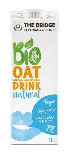 NAPÓJ OWSIANY BEZ DODATKU CUKRÓW BIO 1 L - THE BRIDGE #1