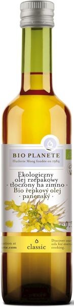 Olej rzepakowy Virgin BIO 500ml - Bio Planete #1