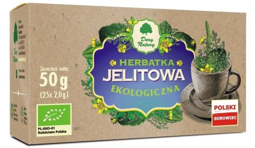 HERBATKA JELITOWA BIO (25 x 2 g) 50 g - DARY NATURY #1