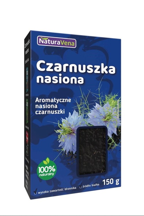 CZARNUSZKA NASIONA 150 g - NATURAVENA #1