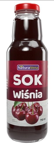 SOK Z WIŚNI 750 ml - NATURAVENA #1