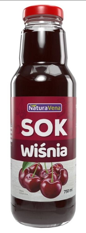 SOK Z WIŚNI 750 ml - NATURAVENA #1