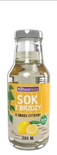 SOK Z BRZOZY Z CYTRYNĄ 330 ml - NATURAVENA #1