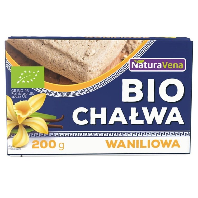 CHAŁWA WANILIOWA BIO 200 g - NATURAVENA #1