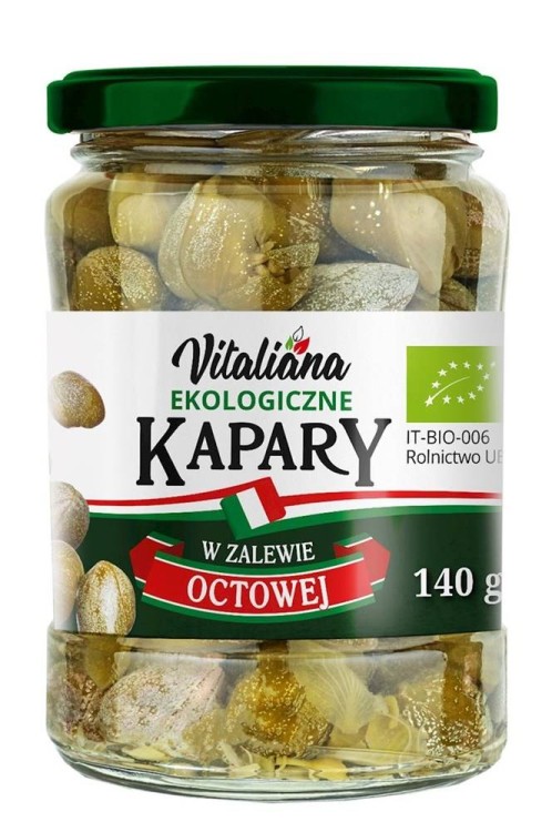KAPARY MARYNOWANE BIO 140 g (90 g) - VITALIANA #1