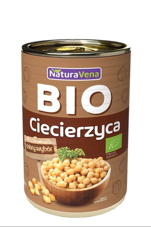 CIECIERZYCA KONSERWOWA BIO 400 g - NATURAVENA #1