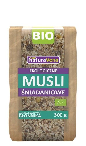 MUSLI ŚNIADANIOWE BIO 300 g - NATURAVENA #1