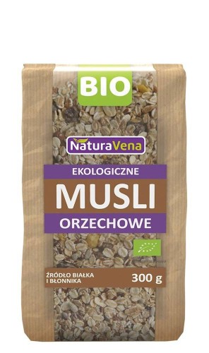 MUSLI ORZECHOWE BIO 300 g - NATURAVENA #1