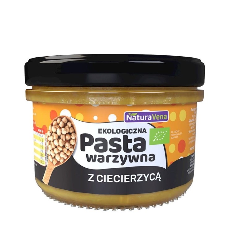 PASTA WARZYWNA Z CIECIERZYCY BIO 185 g - NATURAVENA #1