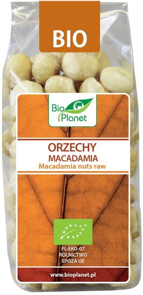 Orzechy macadamia BIO 200g - Bio Planet #1