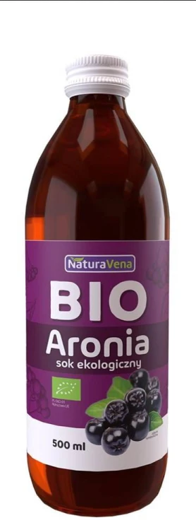 SOK Z ARONII 100 % BIO 500 ml - NATURAVENA #1