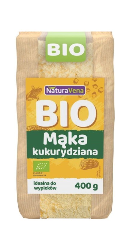 MĄKA KUKURYDZIANA BIO 400 g - NATURAVENA #1