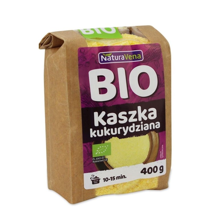 KASZKA KUKURYDZIANA BIO 400 g - NATURAVENA #1