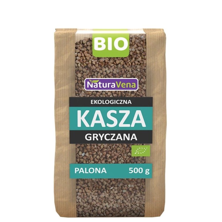 KASZA GRYCZANA PALONA BIO 500 g - NATURAVENA #1