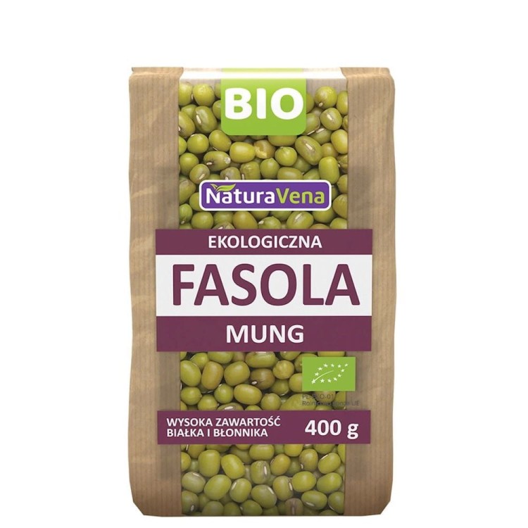 FASOLKA MUNG BIO 400 g - NATURAVENA #1