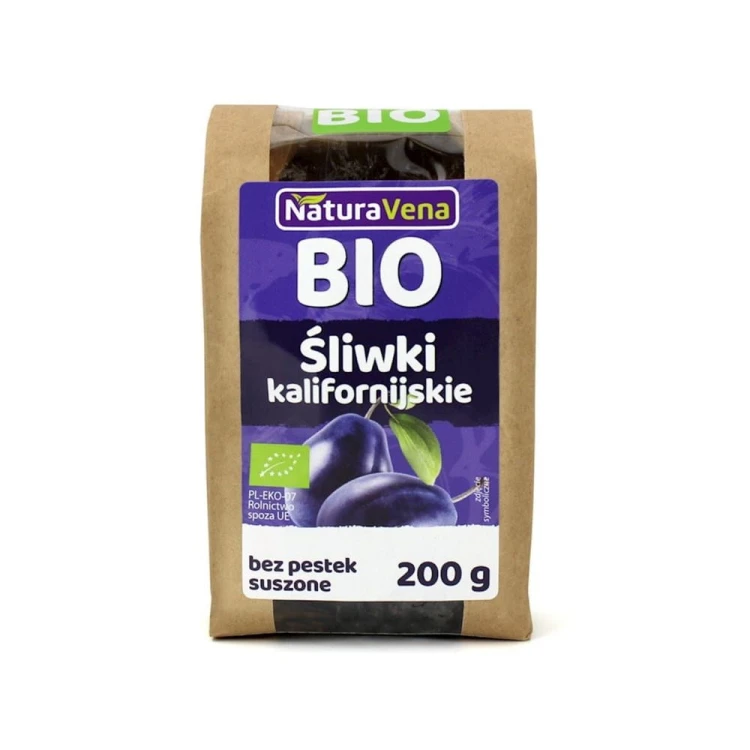 ŚLIWKI KALIFORNIJSKIE BIO 200 g - NATURAVENA #1