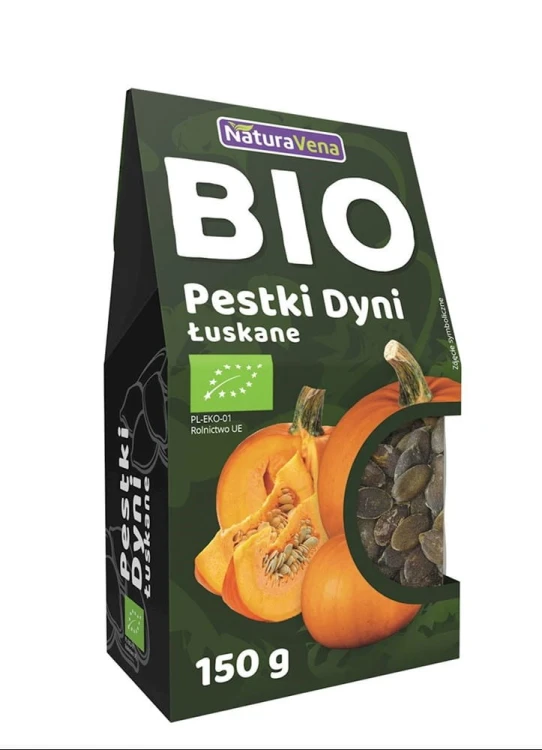 PESTKI DYNI BIO 150 g - NATURAVENA #1