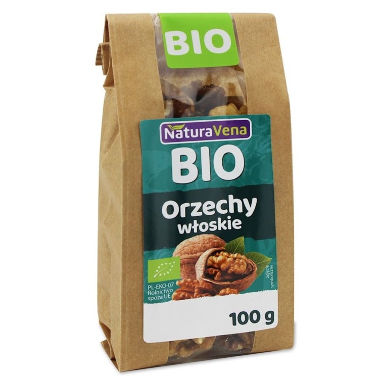 ORZECHY WŁOSKIE BIO 100 g - NATURAVENA #1