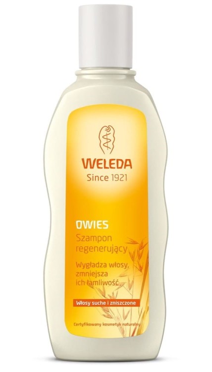 SZAMPON DO WŁOSÓW SUCHYCH I ZNISZCZONYCH Z OWSEM ECO 190 ml - WELEDA #1