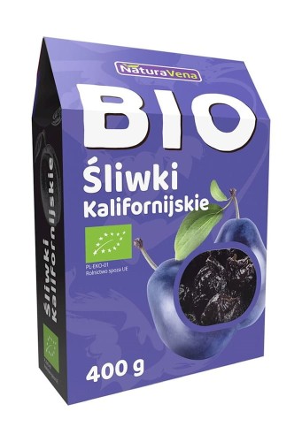 ŚLIWKI KALIFORNIJSKIE BIO 400 g - NATURAVENA #1