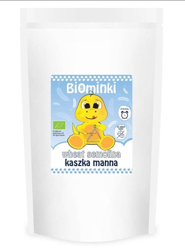 KASZKA MANNA BIO 500 g - BIOMINKI #1