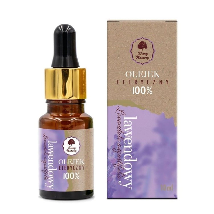 OLEJEK ETERYCZNY LAWENDOWY 10 ml - DARY NATURY #1