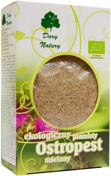 Ostropest plamisty mielony Bio 100g - Dary Natury  #1