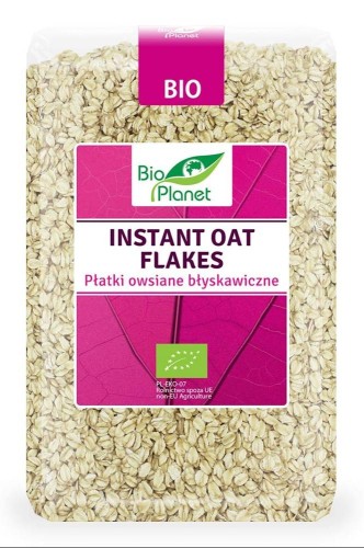 PŁATKI OWSIANE BŁYSKAWICZNE BIO 1 kg - BIO PLANET #1