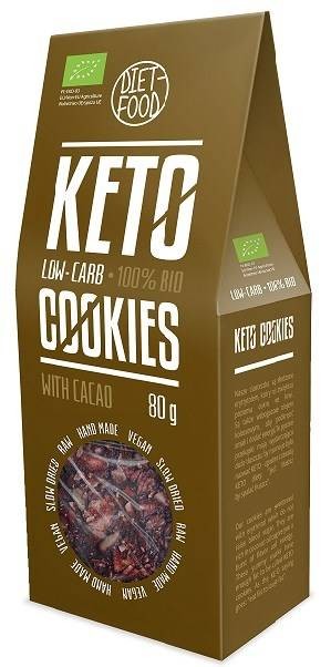 CIASTKA KETO Z KAKAO BIO 80 g - DIET-FOOD #1