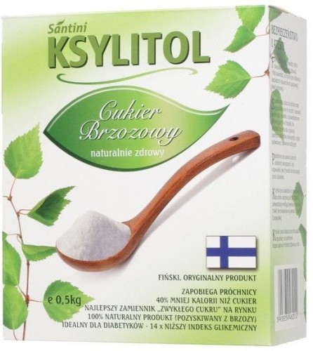 Ksylitol C krystaliczny 500g - Santini #1