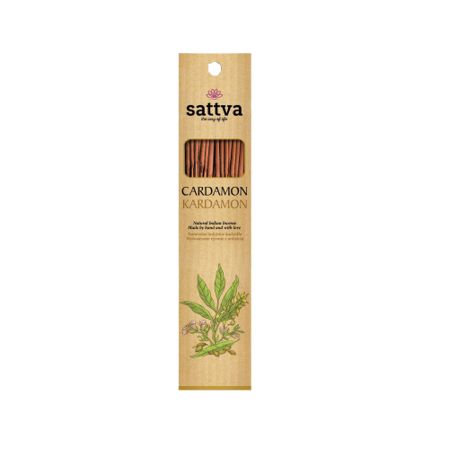 KADZIDŁO INDYJSKIE KARDAMON (15 szt.) 30 g - SATTVA #1