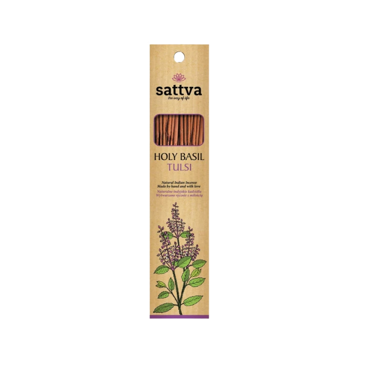KADZIDŁO INDYJSKIE TULSI (15 szt.) 30 g - SATTVA #1