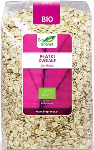 Płatki owsiane BIO 600g - Bio Planet #1