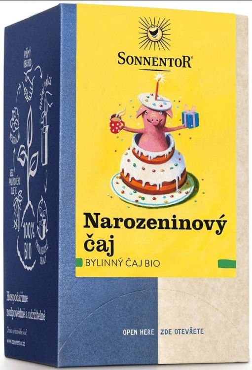 HERBATKA ZIOŁOWA URODZINOWA (HAPPY BIRTHDAY) BIO (18 x 1,5 g) 27 g - SONNENTOR #1