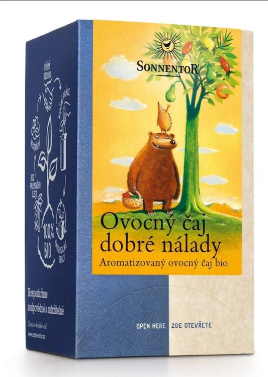 HERBATKA OWOCOWA DOBRY HUMOR (GOOD MOOD) BIO (18 x 2,5 g) 45 g - SONNENTOR #1