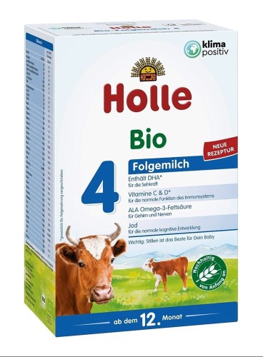 MLEKO KROWIE NASTĘPNE 4 DLA NIEMOWLĄT OD 12 MIESIĄCA BIO 600 g - HOLLE #1