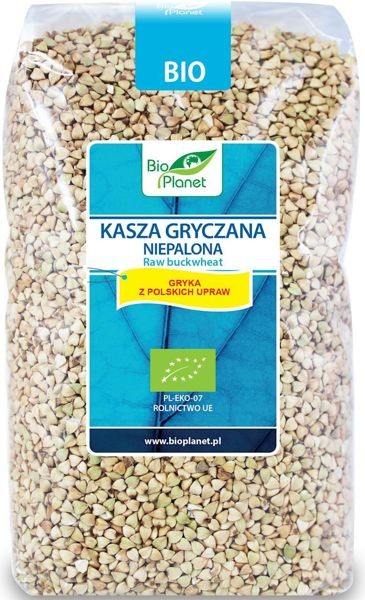 Kasza gryczana niepalona BIO 1kg - Bio Planet #1