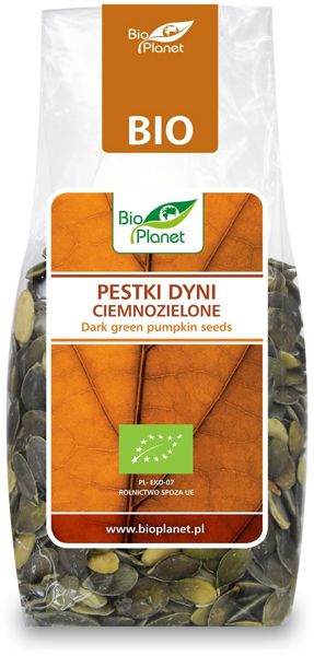 Pestki dyni ciemnozielone BIO 150g - Bio Planet #1
