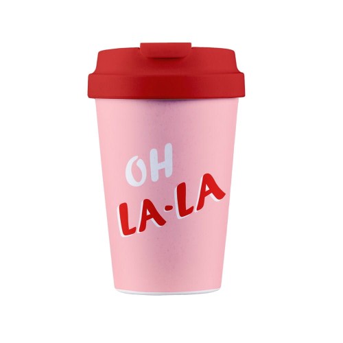 KUBEK PODRÓŻNY Z TWORZYWA PLA OH LA - LA 350 ml - CHIC-MIC #1