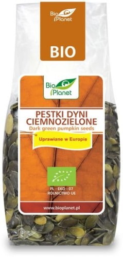 Pestki dyni ciemnozielone uprawiane w Europie BIO 150g - Bio Planet #1