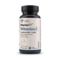 WITAMINA C Z DZIKIEJ RÓŻY + CYNK 90 KAPSUŁEK 41,4 g - PHARMOVIT (CLASSIC) #1