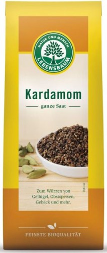 Kardamon całe ziarno Bio 50g - Lebensbaum #1
