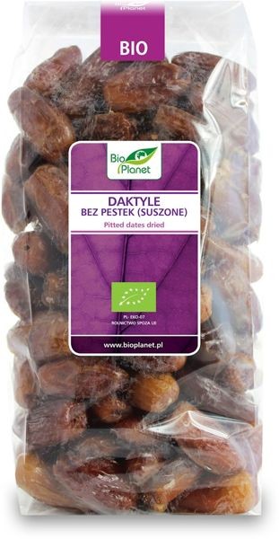 Daktyle suszone bez pestek Bio 1kg - Bio Planet #1