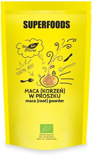 Maca (Korzeń) w proszku  Bio 150 g - Bio Planet #1