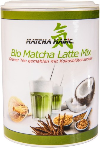 MATCHA LATTE BEZGLUTENOWA BIO 200 g - MATCHA MAGIC