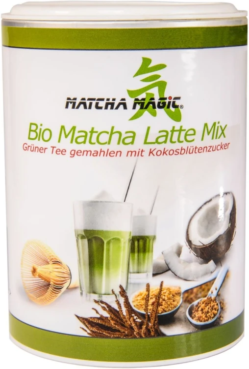 MATCHA LATTE BEZGLUTENOWA BIO 200 g - MATCHA MAGIC