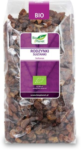 Rodzynki sułtanki Bio 1kg - Bio Planet #1
