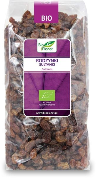 Rodzynki sułtanki Bio 1kg - Bio Planet #1